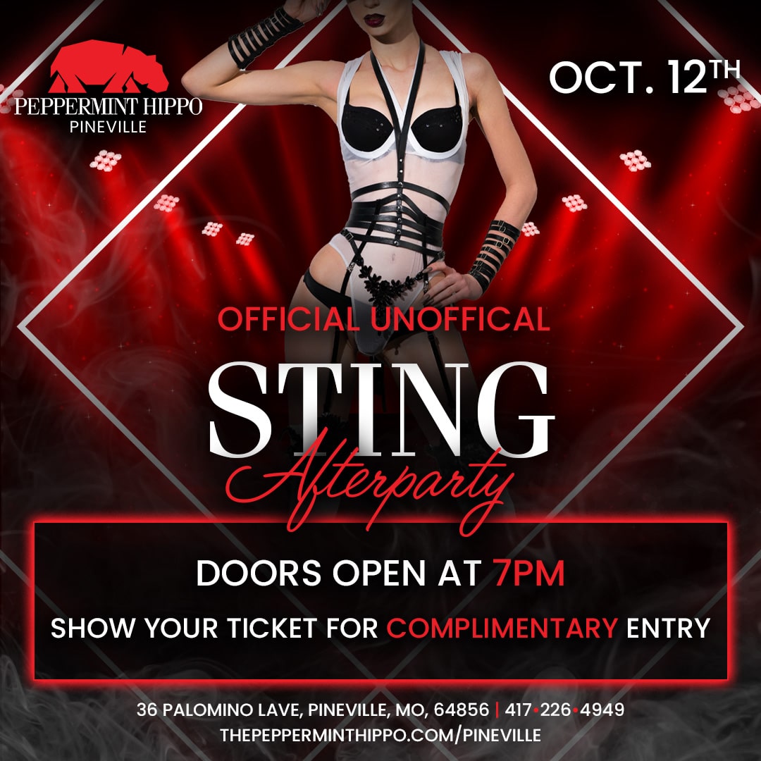 Sting Afterparty at Peppermint Hippo Pineville